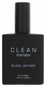 Clean Clean For Men Black Leather